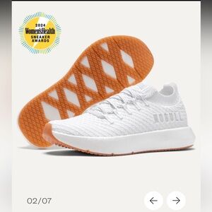 NOBULL Women’s Drive Knit Athletic Shoes - White 6.5